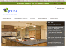 Tablet Screenshot of jeffcohomebuilders.com